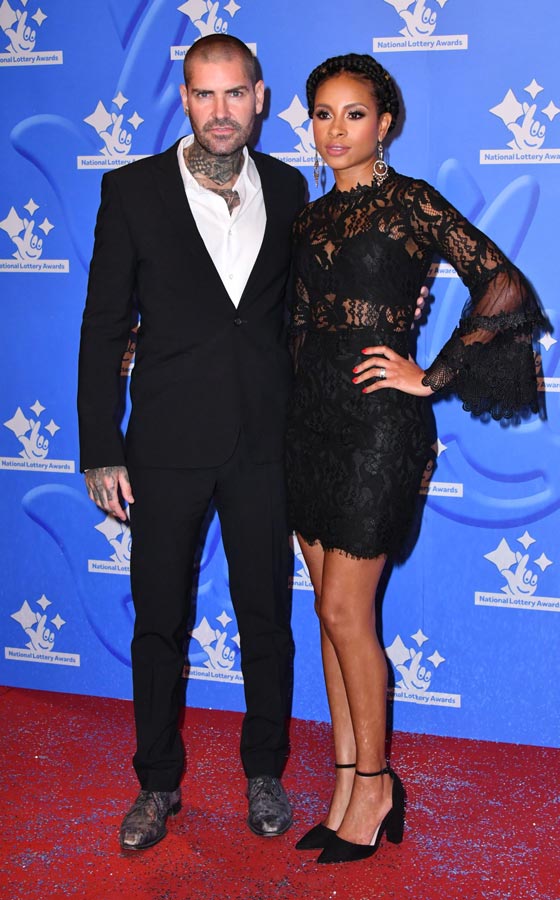 Shane Lynch, Sheena White National Lottery Awards, London, UK