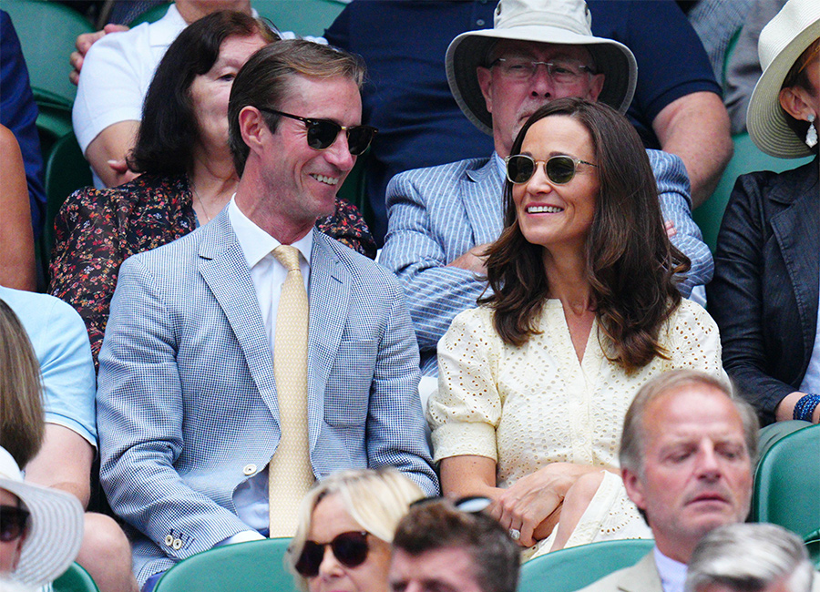 Pippa Middleton served up glamorous appearance  at Wimbledon