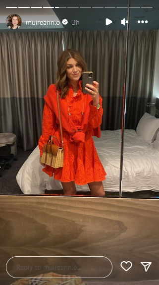 Muireann O'Connell at Wimbledon 2023