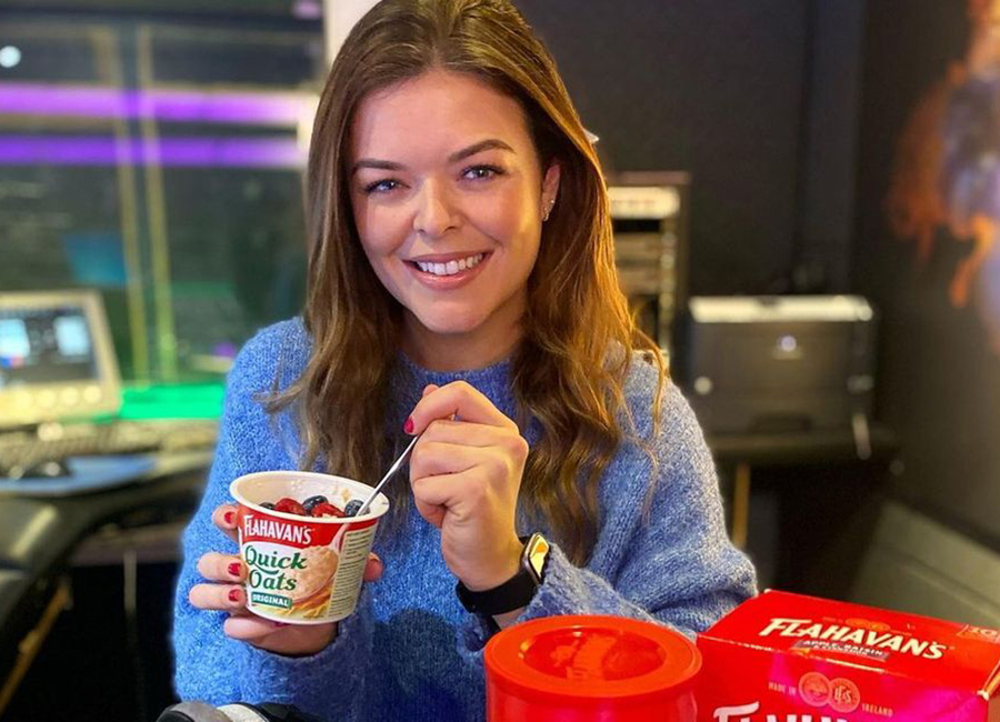 Doireann Garrihy post removed promoting porridge