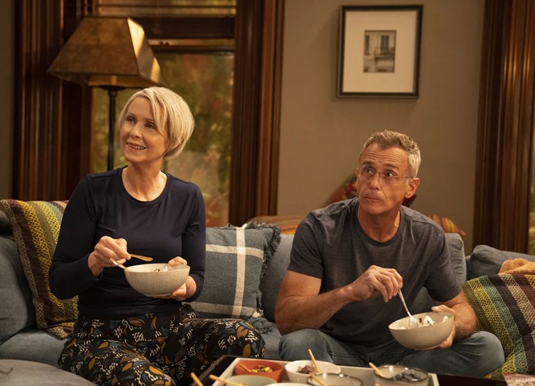 Cynthia Nixon and David Eigenberg, And Just Like That