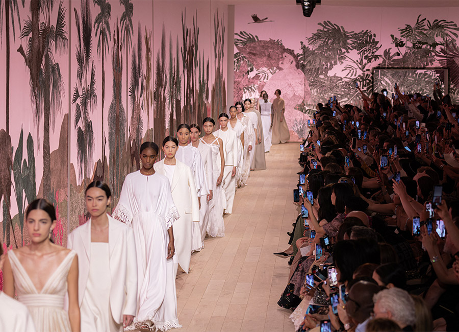 Luxury and comfort dominates Dior's Haute Couture show