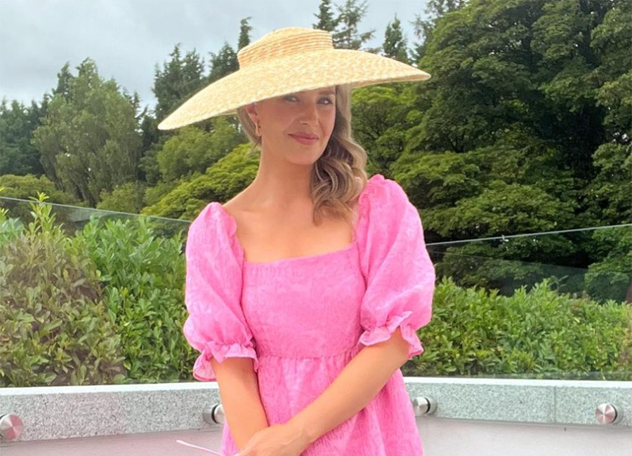 Aoibhín Garrihy channels her inner Barbie at Galway Races