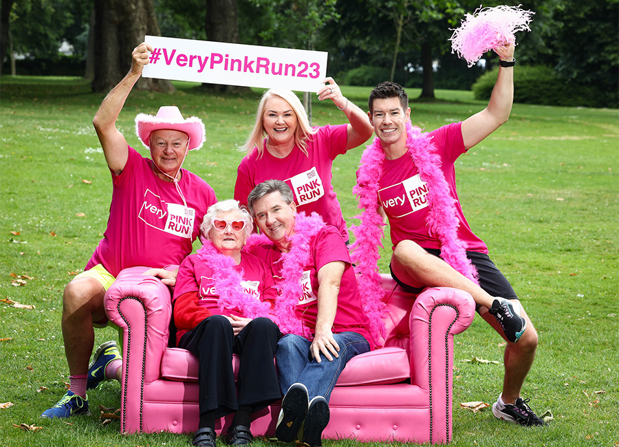 Famous faces to join Breast Cancer Ireland's Very Pink Run 2023