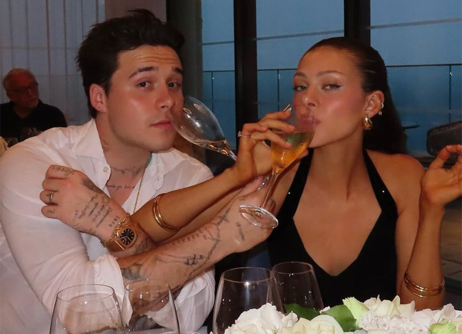 Brooklyn and Nicola Peltz-Beckham. Pic: Instagram