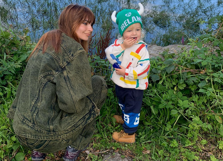 Emily Ratajkowski enjoys wholesome holiday in Cork with her son Sly