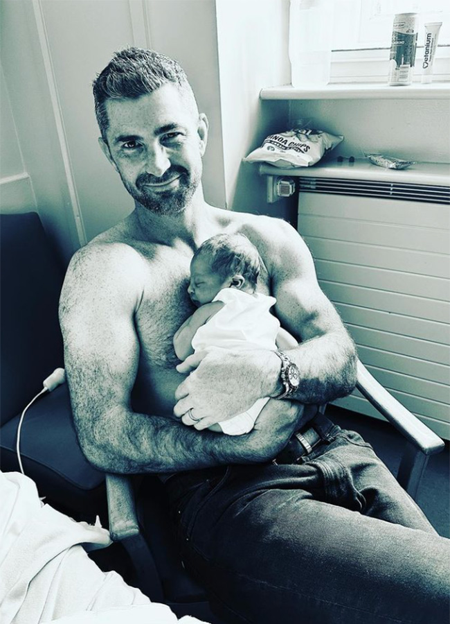Rob Kearney with his son Bobby. Pic: Instagram