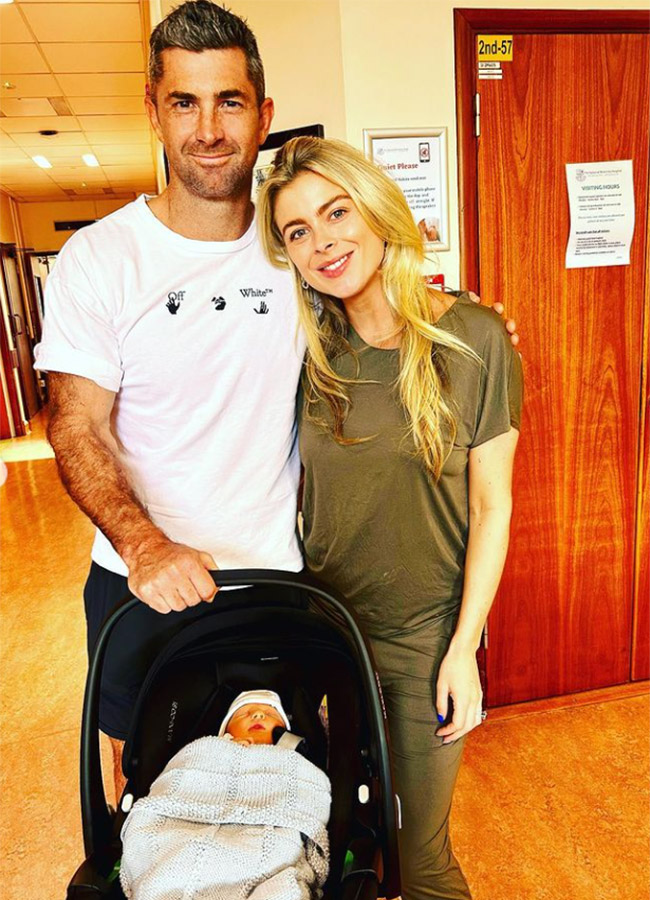 Rob Kearney and Jess Redden with their son Bobby. Pic: Instagram