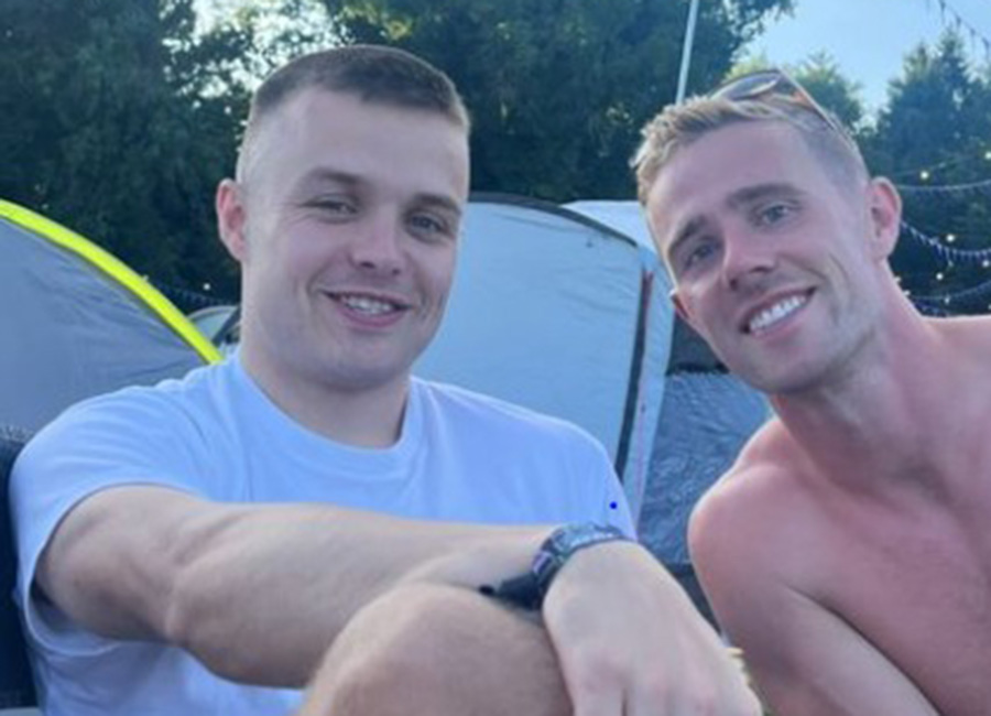 Eoin Murchan and Paul Mannion. at Electric Picnic. Pic: Brian Fenton/Instagram