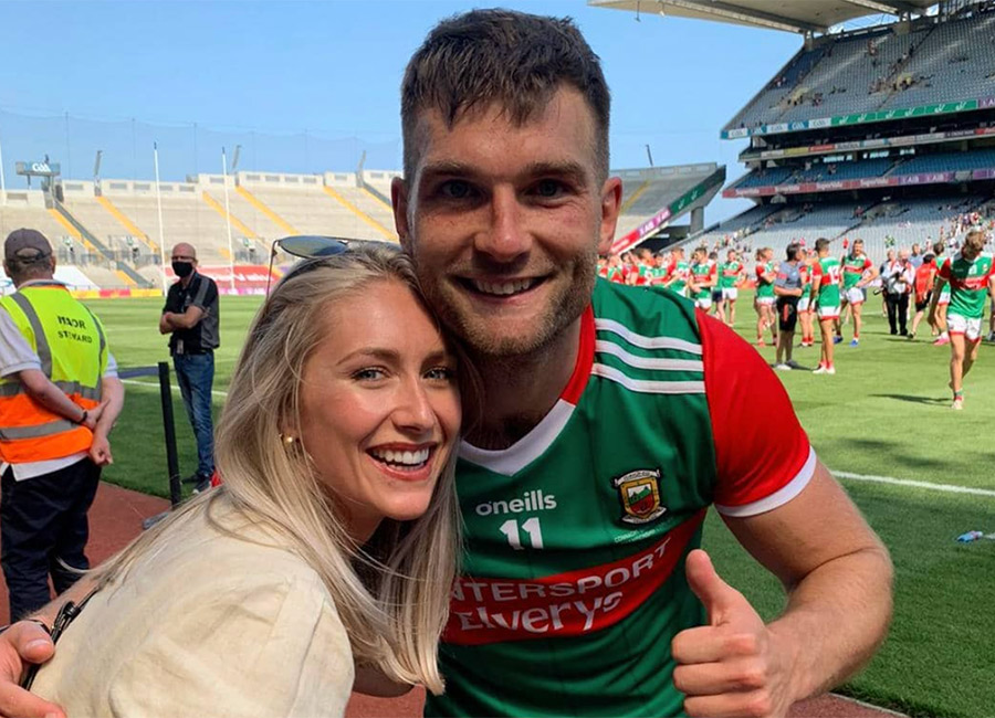 Kristin McKenzie Vass and Mayo's Aidan O'Shea