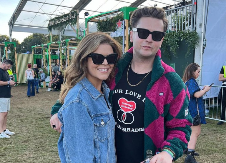 Doireann Garrihy and Mark Mehigan. Pic: Instagram