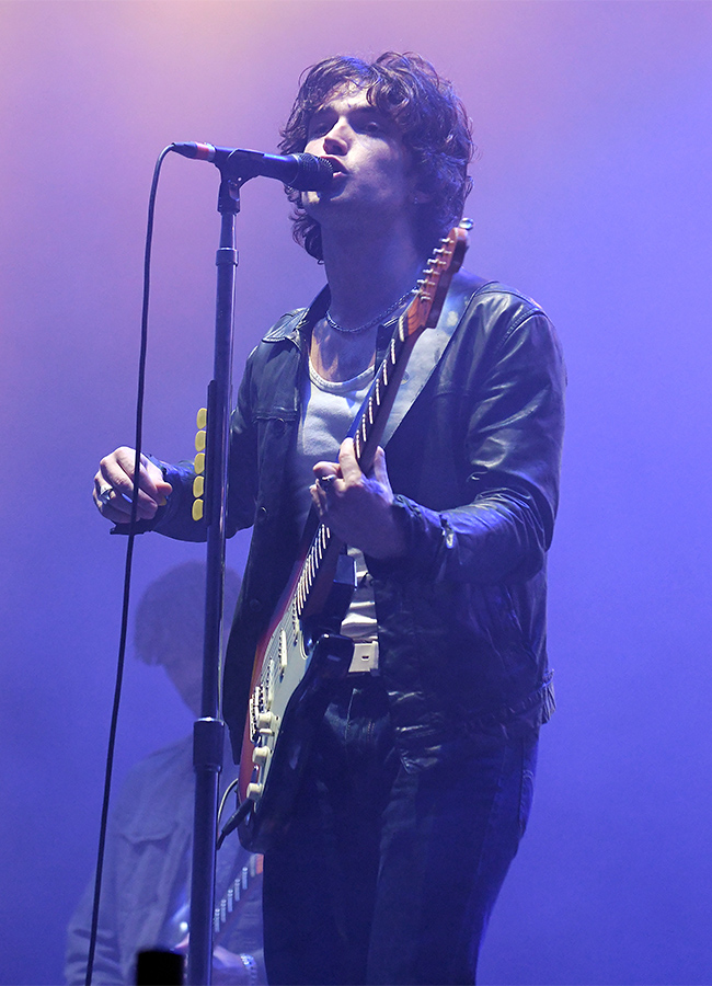Elijah Hewson of Inhaler performs at Electric Picnic. Pic: GMCD