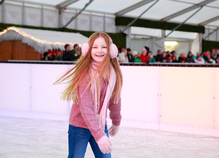Ice skating arrives in Dun Laoghaire with Ireland's biggest rink