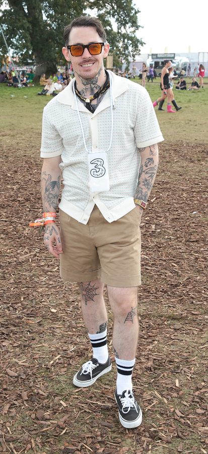 Damien Broderick at the 3Charge&Chill area at Electric Picnic. Pic: Brian McEvoy