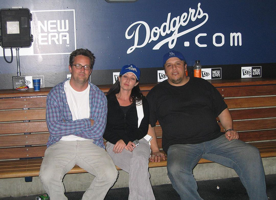 Matthew Perry and Shannen Doherty