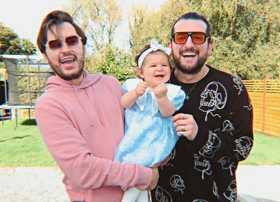 'We are back on the baby train!' Brian and Arthur ready to welcome baby number two