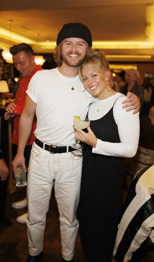 David Whelan and Ruth Devine at the launch of Donal Skehan's new book Home Kitchen and TV show Home Cook. Pic: Andres Poveda