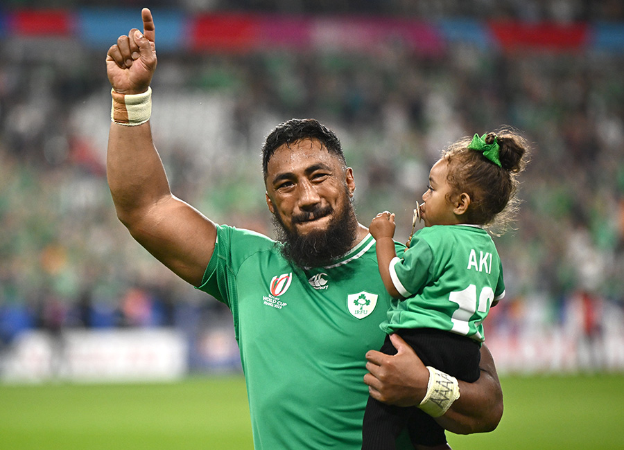 Bundee Aki is nominated for World Rugby's player of the year