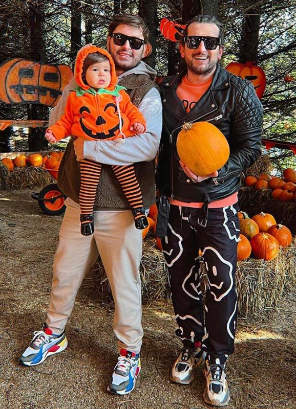 Brian Dowling and Arthur Gourounlian at Luggwoods