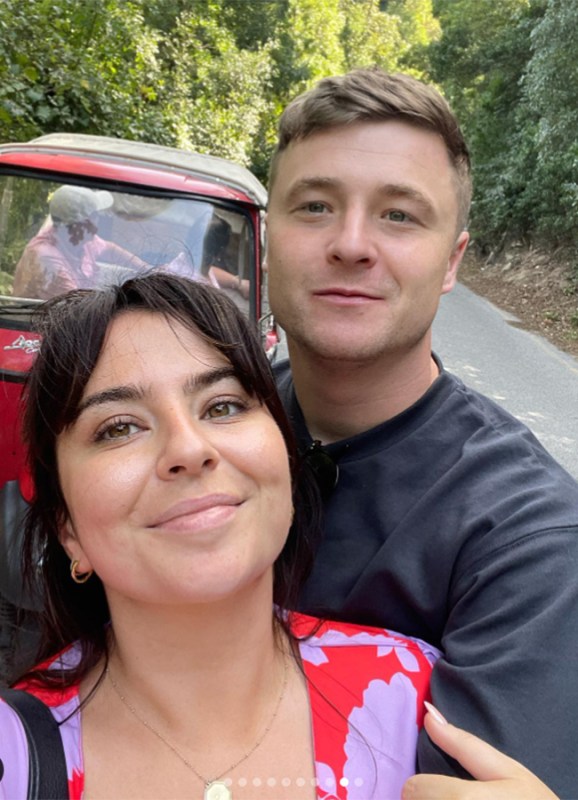 Pamela Joyce and her new boyfriend Gavin. Pic: Instagram