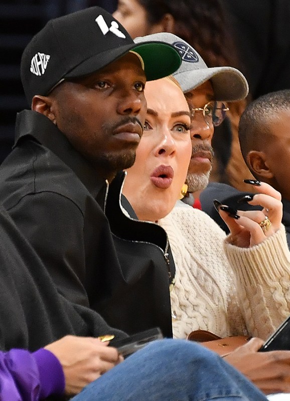 Rich Paul and Adele. Pic: Allen Berezovsky/Getty Images