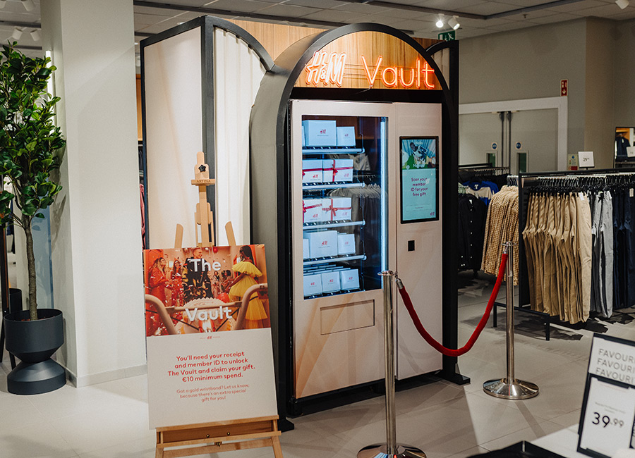 H&M Liffey Valley Dublin store. Pic: H&M