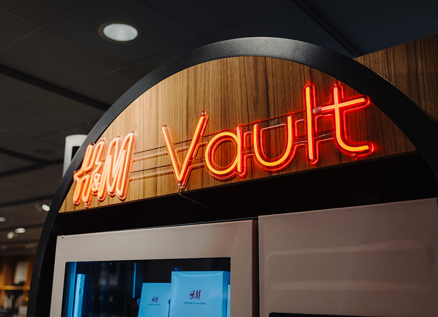 H&M Liffey Valley Dublin store. Pic: H&M