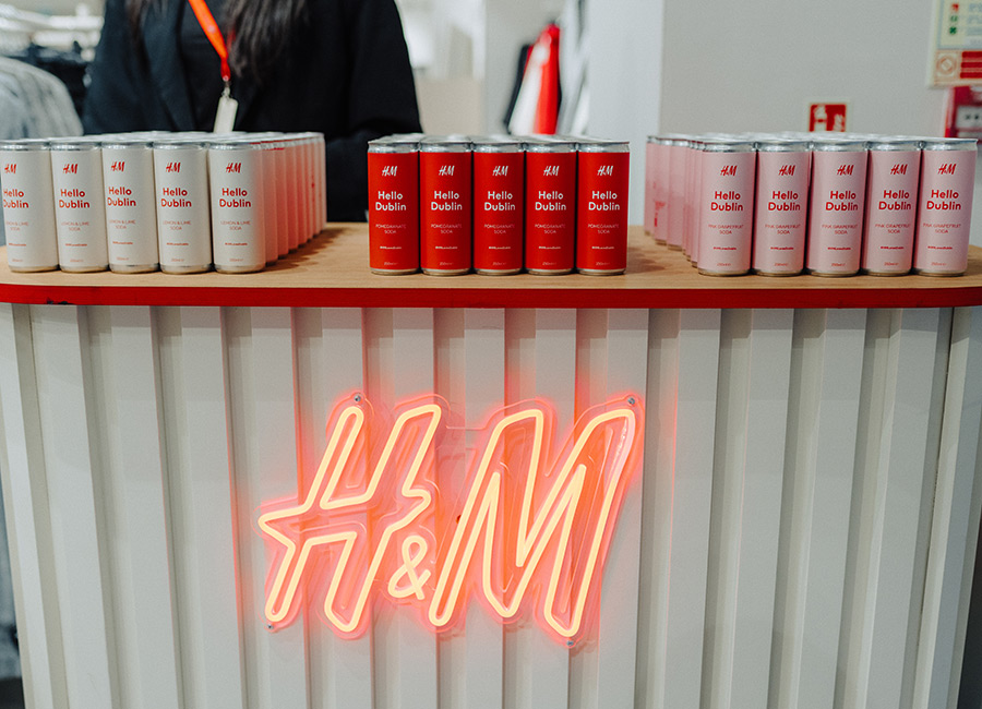 H&M Liffey Valley Dublin store. Pic: H&M