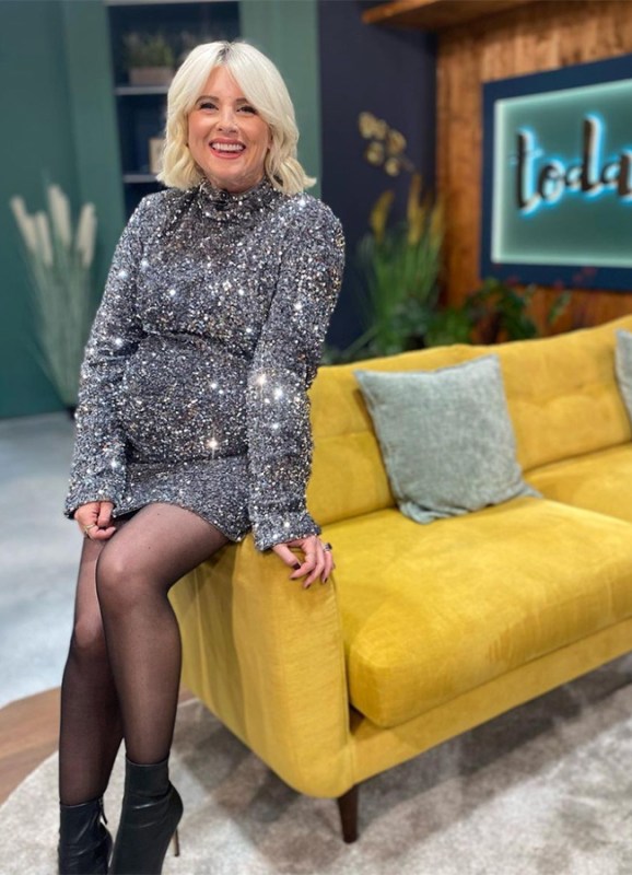 Sinead Kennedy on the Today Show. Pic: Sinead Kennedy / Instagram