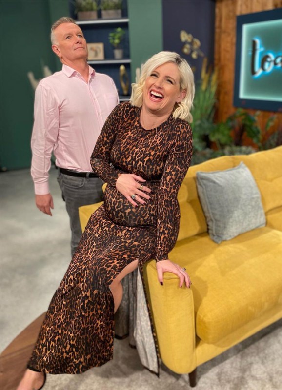 Sinead Kennedy and Daithi O Se on the Today Show