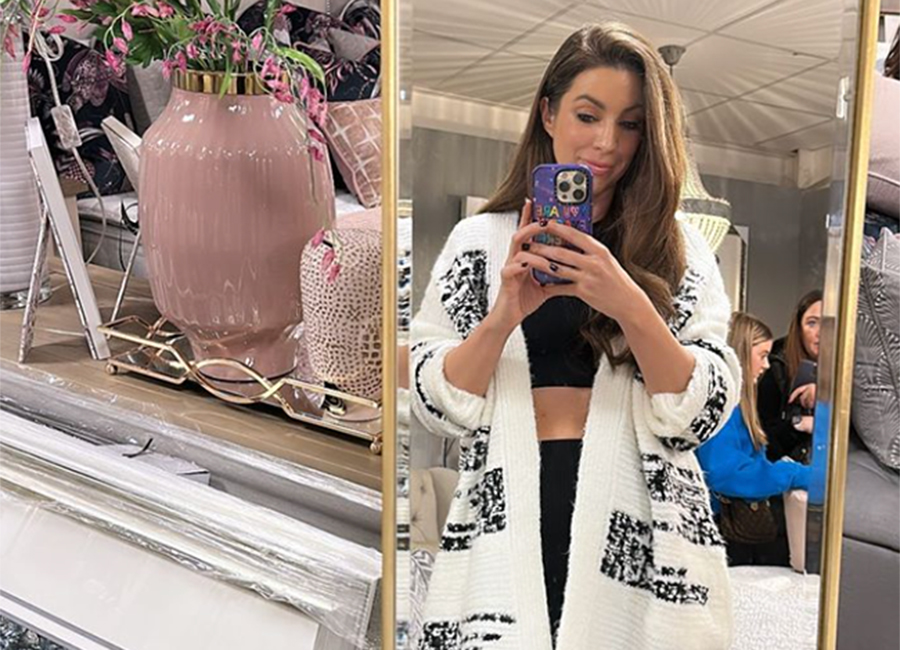 Steal her Style: Georgie Crawford's cosy €35 Dunnes cardigan