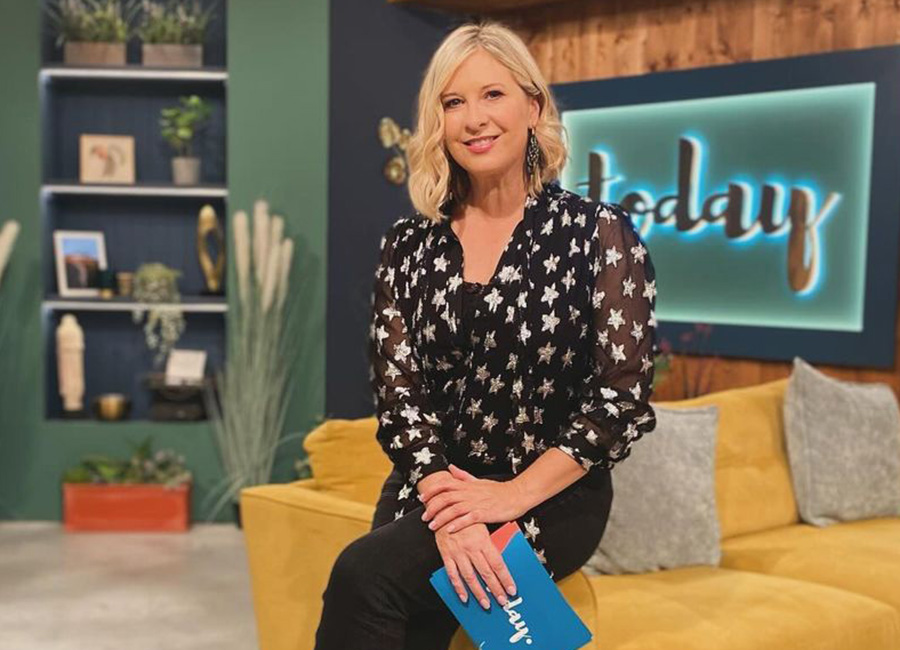 Laura Woods rocks perfect 'jeans and a nice top' outfit from the high street