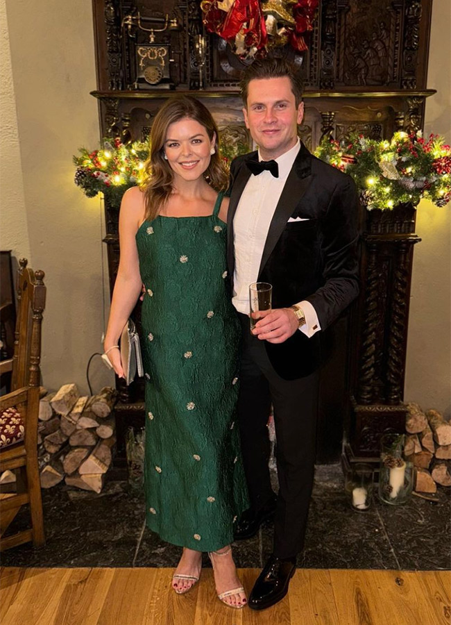 Doireann Garrihy and Mark Mehigan. Pic: Doireann Garrihy / Instagram