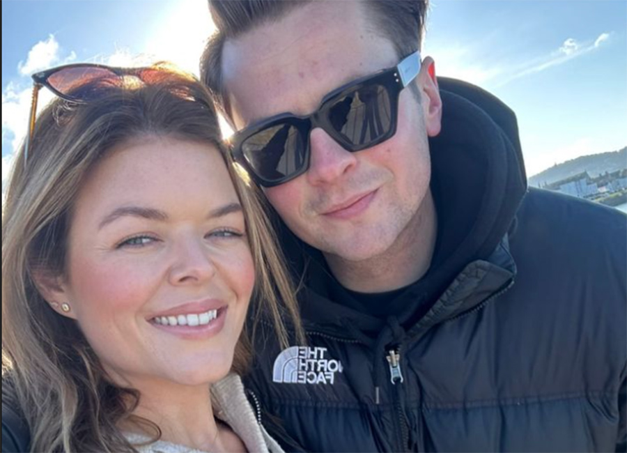 It's a yes from Doireann Garrihy as Mark Mehigan puts ring worth '€8k' on her hand