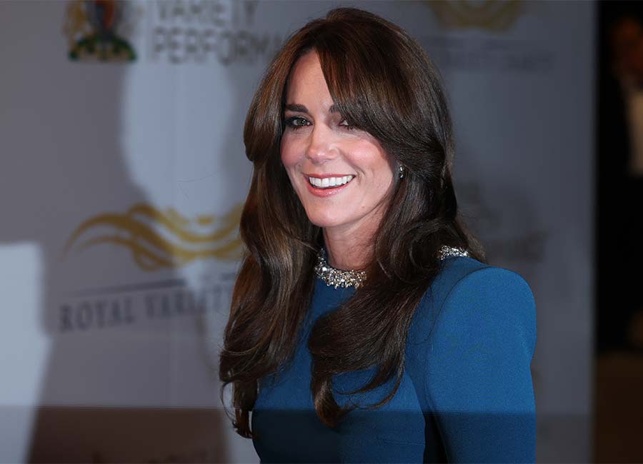 Britain's Catherine, Princess of Wales smiles as she arrives to attend the Royal Variety Performance at the Royal Albert Hall in London. Pic: Getty Images