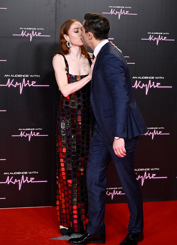 Angela Scanlon and Roy Horgan