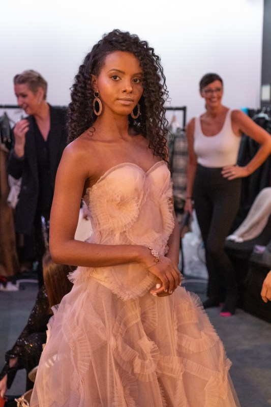 A model wearing Helen Cody.