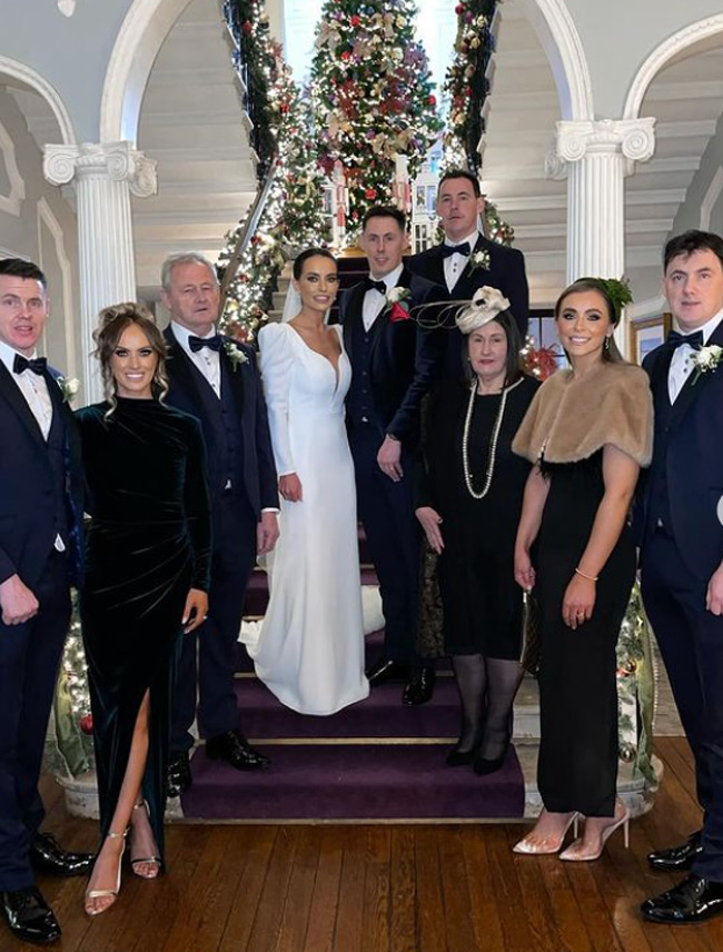 Ritchie Reid, Sabrina Carpenter, wedding, Niamh de Brún, TJ Reid. Pic: Niamh de Brún Instagram