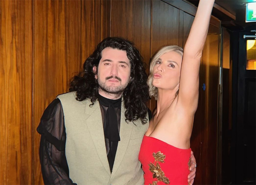 PICS: Pippa O'Connor gets glam gang of pals together for a festive night out