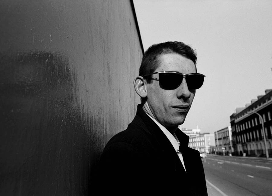 Shane MacGowan of The Pogues posed on Camden Road, London 12 March 1987. Pic: Getty Images