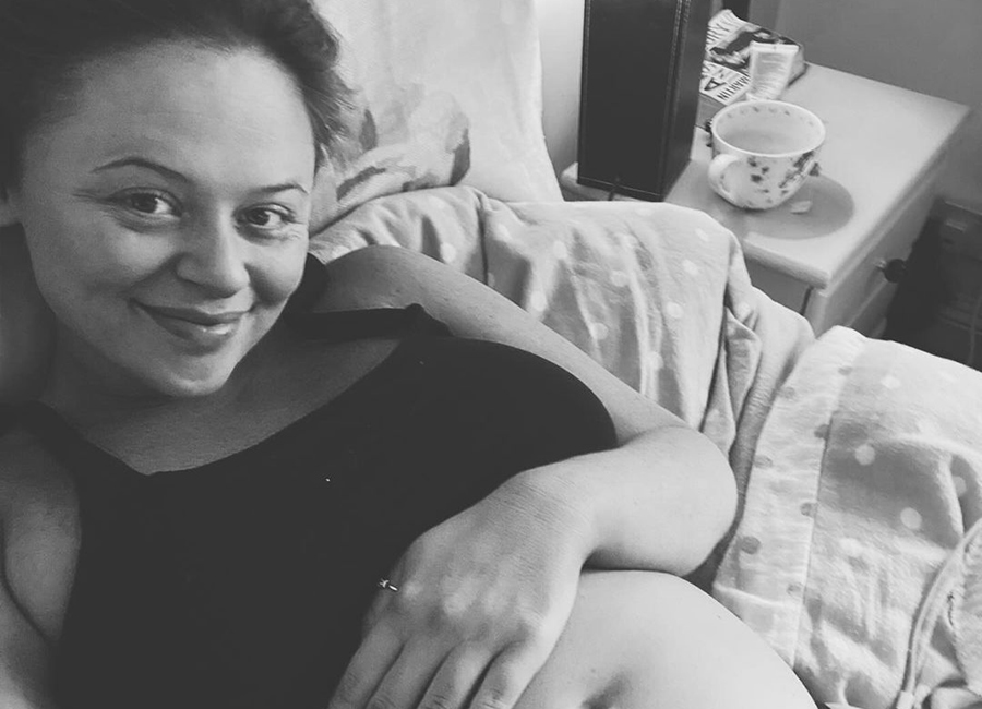 'Never been so happy and utterly terrified': Emily Atack reveals she's having a baby - soon!