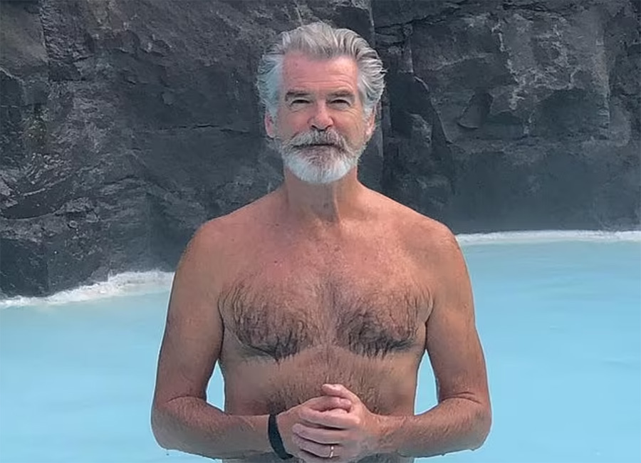Pierce Brosnan faces massive fine and possible jail time after being caught having a risky dip