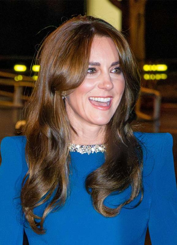 Catherine Princess of Wales at the The Royal Variety Performance 2023. Pic: REX