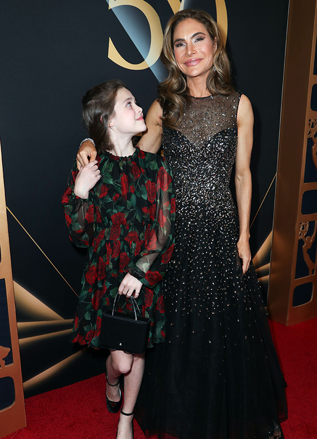 Ayda Field Williams and Theodora Rose Williams