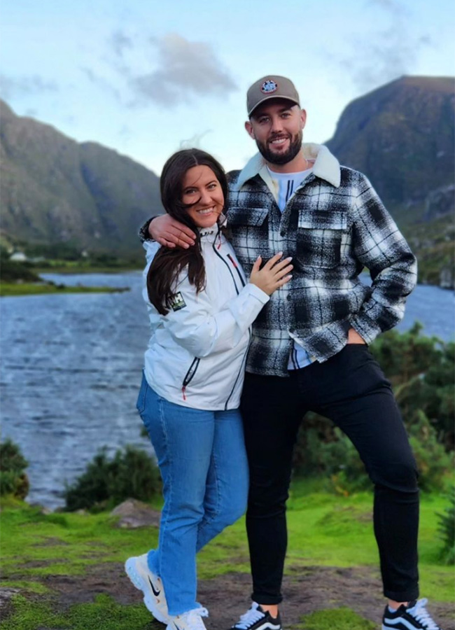 Chef Ryan O’Sullivan with his wife Jennifer at the Gap of Dunloe