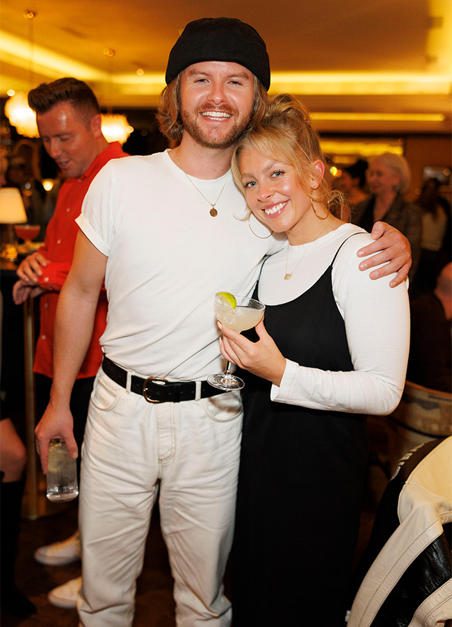David Whelan and Ruth Devine at the launch of Donal Skehan's book Home Kitchen and TV show Home Cook at The Sidecar at The Westbury. Pic: Andres Poveda