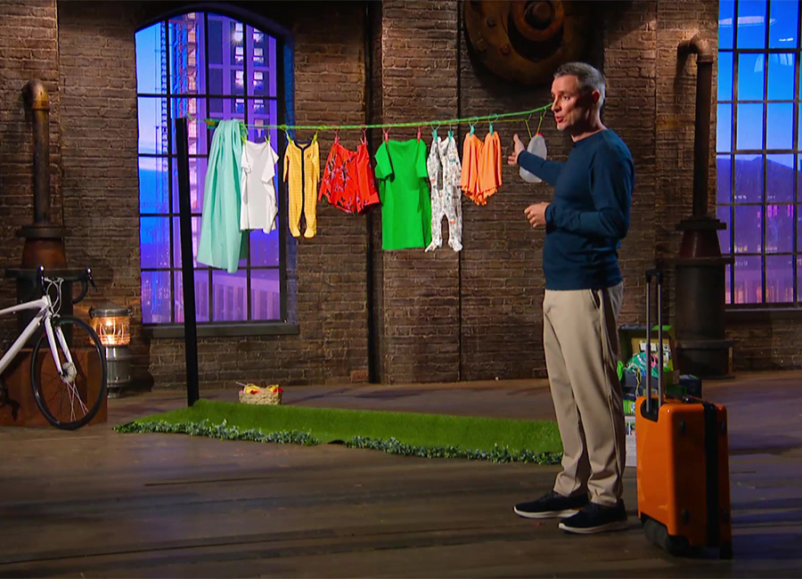 Irish inventor secures Dragon's Den funding for his washing line that senses rain
