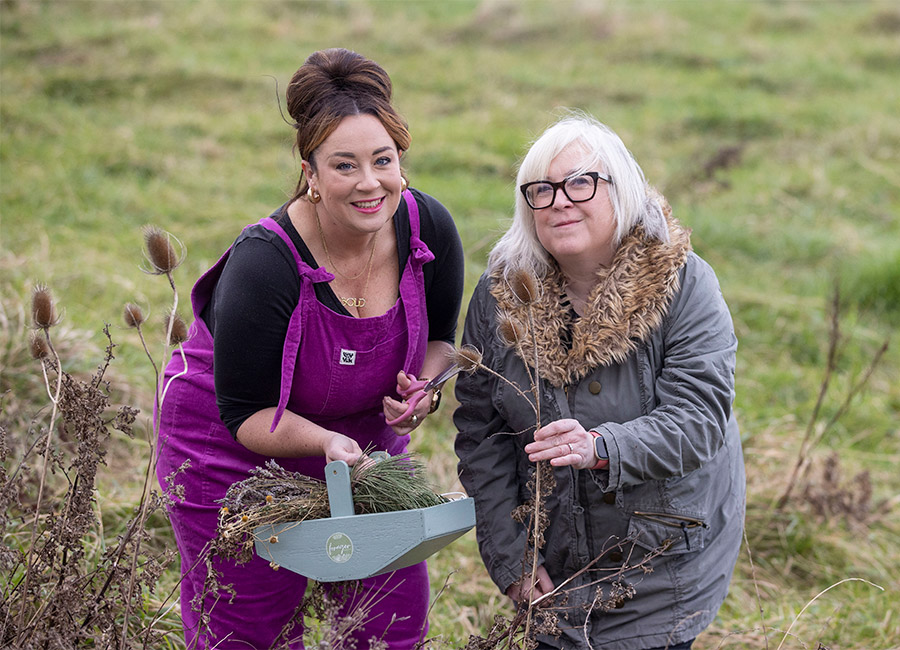 Feebee Foran and Maeve Quigley. Pic: Tom Honan