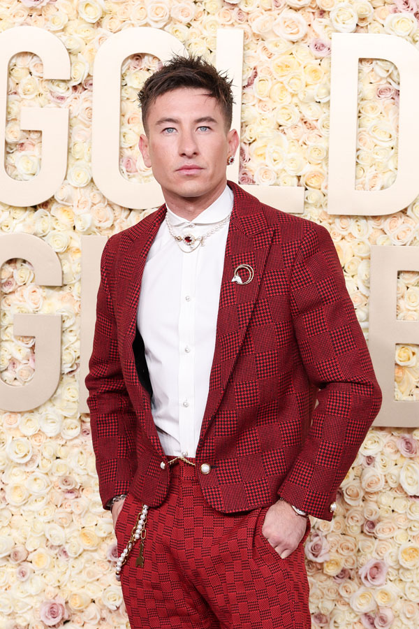 Barry Keoghan. Pic: John Salangsang/Golden Globes 2024/Golden Globes 2024 via Getty Images