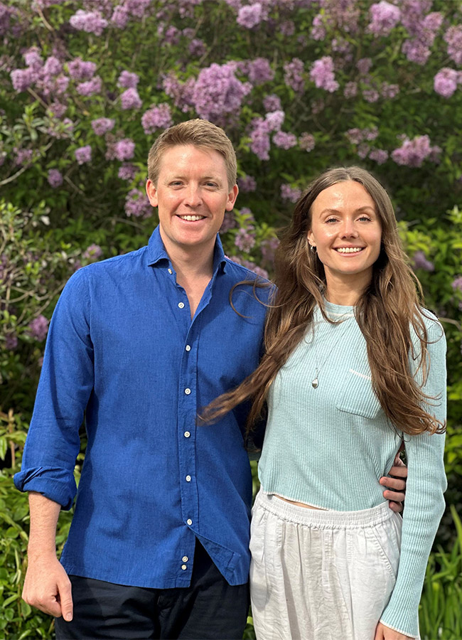 Hugh Grosvenor, the seventh Duke of Westminster, with Olivia Henson. Pic: Grosvenor2023